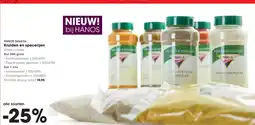 HANOS Hanos kruiden en specerijen aanbieding