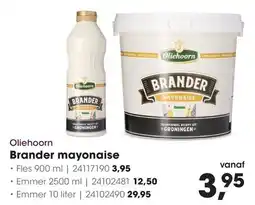 HANOS Oliehoorn Brandner mayonaise aanbieding