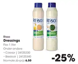 HANOS Risso Dressings aanbieding