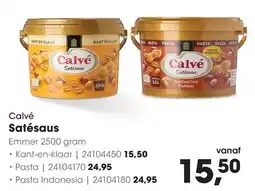 HANOS Calvé Satésaus aanbieding