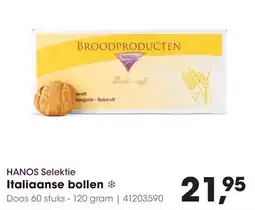HANOS HANOS Italiaanse bollen aanbieding