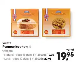 HANOS Veldt's Pannenkoeken aanbieding