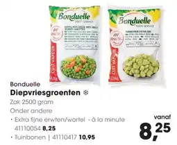 HANOS Bonduelle Diepvriesgroenten aanbieding