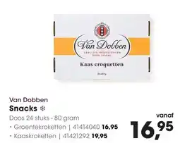 HANOS Van Dobben Kaas croquetten aanbieding
