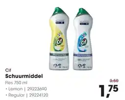 HANOS Cif Schuurmiddel aanbieding