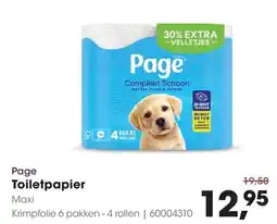 HANOS Page Toilettepapier aanbieding