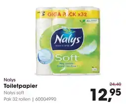 HANOS Nalys Toilet papier aanbieding