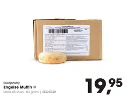 HANOS Europastry Engelse Muffin aanbieding