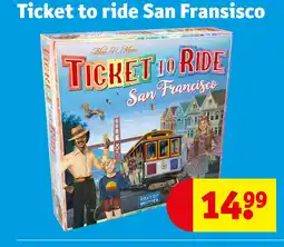 Kruidvat Ticket to ride san fransisco aanbieding