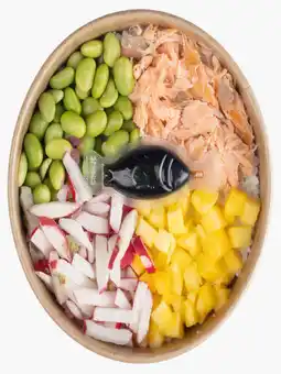 Flink Poké Bowl zalm sojasaus aanbieding
