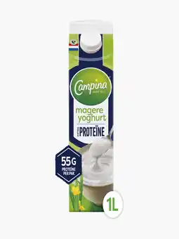Flink Campina Magere yoghurt extra proteine aanbieding