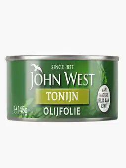 Flink John West Tonijnstukken in olijfolie aanbieding
