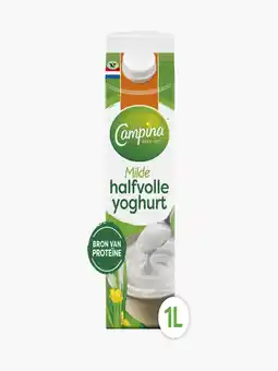 Flink Campina Halfvolle yoghurt aanbieding