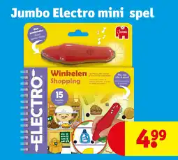Kruidvat Jumbo electro mini spel aanbieding