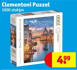 Kruidvat Clementoni Puzzel aanbieding