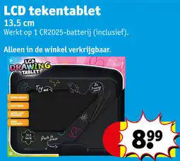Kruidvat LCD Tekentablet aanbieding