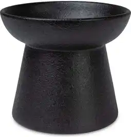 Intratuin District 70 voerbak kat Wabi Sabi zwart D 16 H 14 cm aanbieding