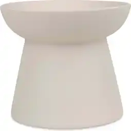 Intratuin District 70 voerbak kat Wabi Sabi crème D 16 H 14 cm aanbieding