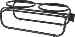 Intratuin District 70 voerstandaard Butler zwart 33,5 x 16 x 12,5 cm aanbieding