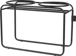 Intratuin District 70 voerstandaard Butler zwart 50,5 x 23 x 36,5 cm aanbieding