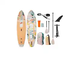 Lidl CRIVIT X F2 Opblaasbaar SUP-board Exotic incl. accessoires aanbieding