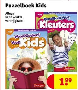 Kruidvat Puzzelboek Kids aanbieding