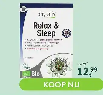 Holland & Barrett Physalis Relax & Sleep aanbieding