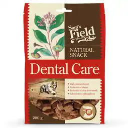 Pets Place Sam's Field Natural Snack Dental Care - Hondensnacks - 200 g aanbieding