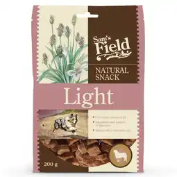 Pets Place Sam's Field Natural Snack Light - Hondensnacks - 200 g aanbieding
