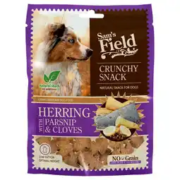 Pets Place Sam's Field Crunchy Cracker - Hondensnacks - Haring Pastinaak 200 g aanbieding