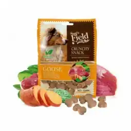 Pets Place Sam's Field Crunchy Cracker - Hondensnacks - Gans Bataat Spinazie 200 g aanbieding