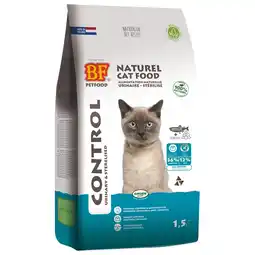 Pets Place Bf Ncf Control Urinary&Sterilised - Kattenvoer - Kip Zalm Kippenlever 1.5 kg aanbieding
