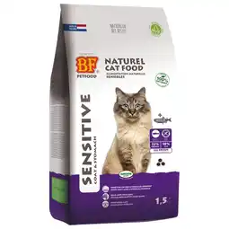 Pets Place Bf Ncf Sensitive Coat&Stomach - Kattenvoer - Zalm 1.5 kg aanbieding