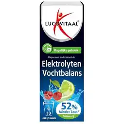Trekpleister Lucovitaal Elektrolyten Vochtbalans Bruistabletten aanbieding