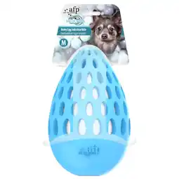 Pets Place All For Paws Holey Egg Indestructible M - Hondenspeelgoed - Ø7.5x12 cm Blauw aanbieding
