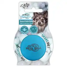 Pets Place All For Paws Bounce & Rattle Ball - Hondenspeelgoed - Ø6.3 cm Blauw aanbieding