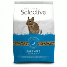 Pets Place Supreme Science Selective Degu - Degoevoer - 1.5 kg aanbieding