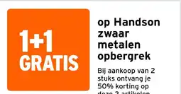 GAMMA op Handson zwaar metalen opbergrek aanbieding