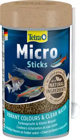 Pets Place Tetra Micro Sticks - Vissenvoer - 100 ml aanbieding