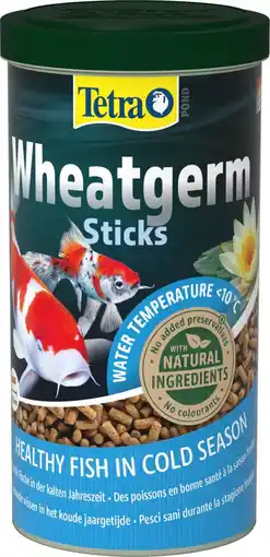 Pets Place Tetra Pond Wheatgerm Sticks - Vijvervoer - 1 l aanbieding