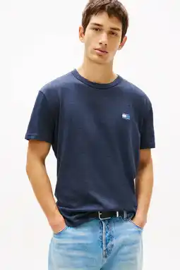 Wehkamp Tommy Jeans regular T-shirt donkerblauw aanbieding