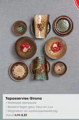 HANOS Tapasservies Girona aanbieding