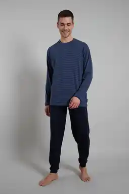Wehkamp CECEBA pyjama met bamboe blauw aanbieding