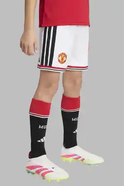 Wehkamp adidas Performance Junior Manchester United voetbalshort Thuis aanbieding