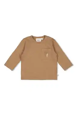 Wehkamp Feetje longsleeve Sssiesta camel aanbieding
