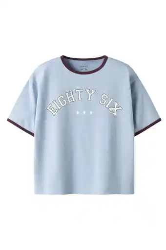Wehkamp NAME IT KIDS T-shirt lichtblauw aanbieding