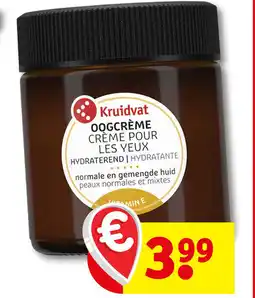 Kruidvat Kruidvat oogcrème crème pour aanbieding