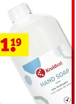 Kruidvat Kruidvat hand soap aanbieding