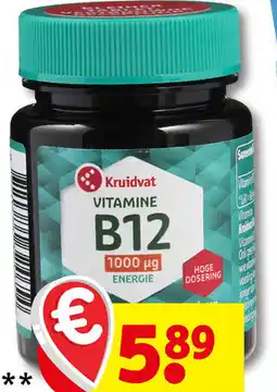 Kruidvat Kruidvat vitamine b12 aanbieding