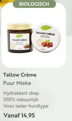 Puur Mieke Tallow Crème aanbieding